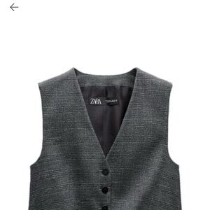 Tailored Checkered Vest